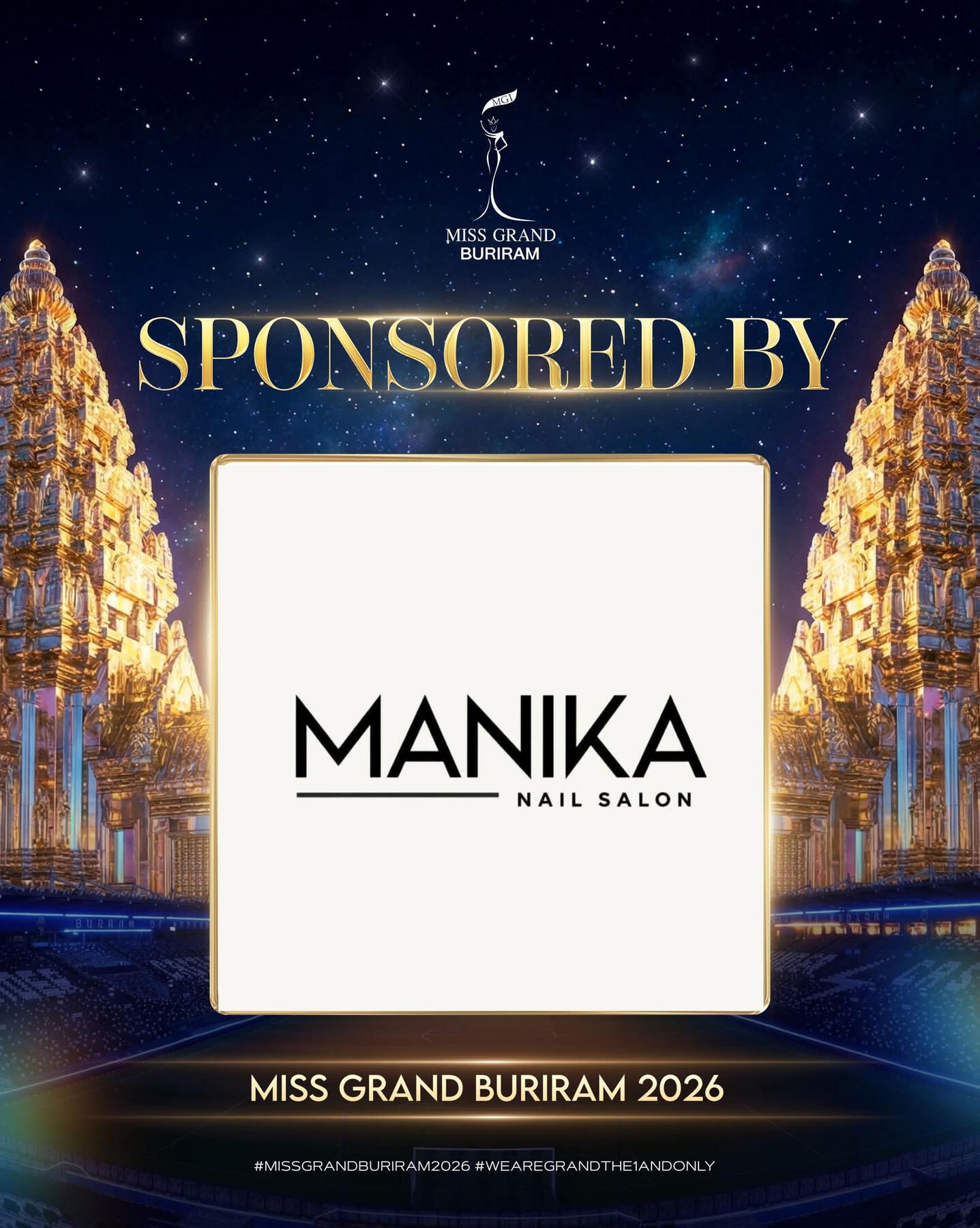 Proud Sponsor of Miss Grand Buriram